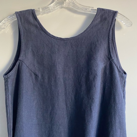 Jesse Kamm Field Dress Navy Medium - Picture 4 of 13